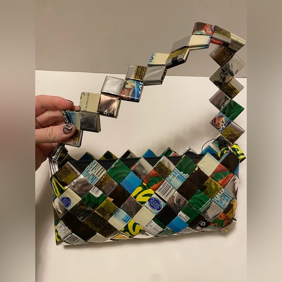 Upcycled Wrapper Bag Purse y2k - Picture 5 of 6